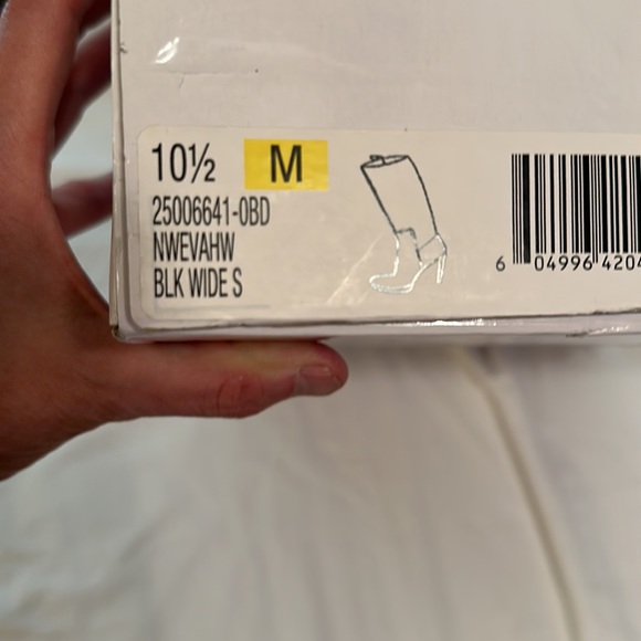 Nine West Tall Suede Wide Calf Boot - Picture 6 of 7